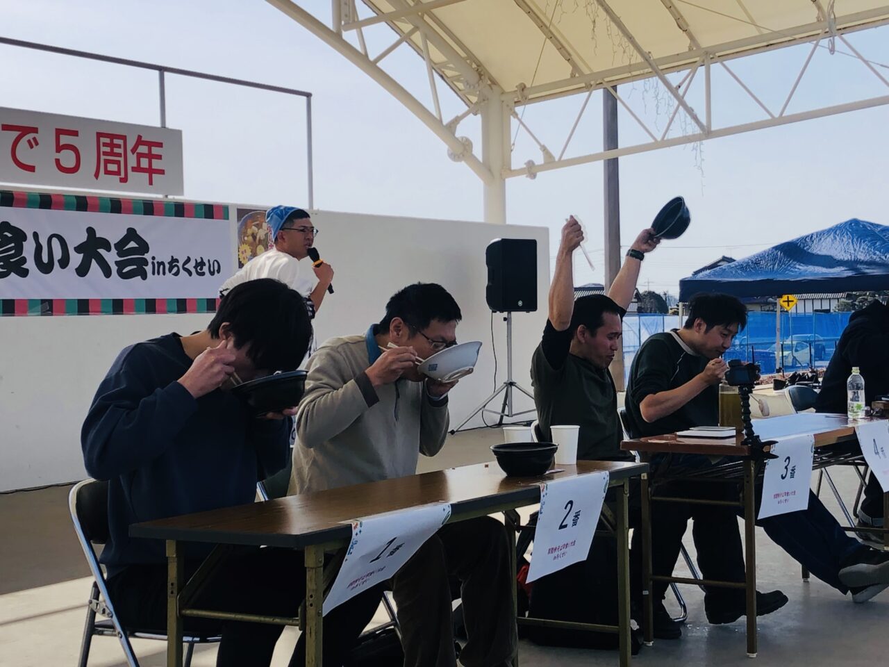 常陸秋そば早食い大会