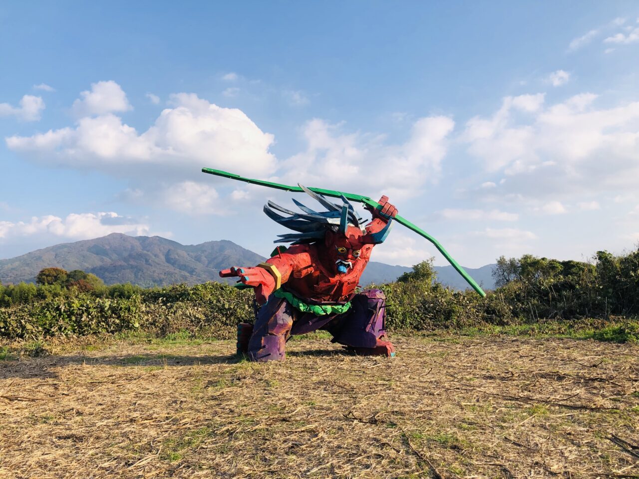 雨引の里と彫刻