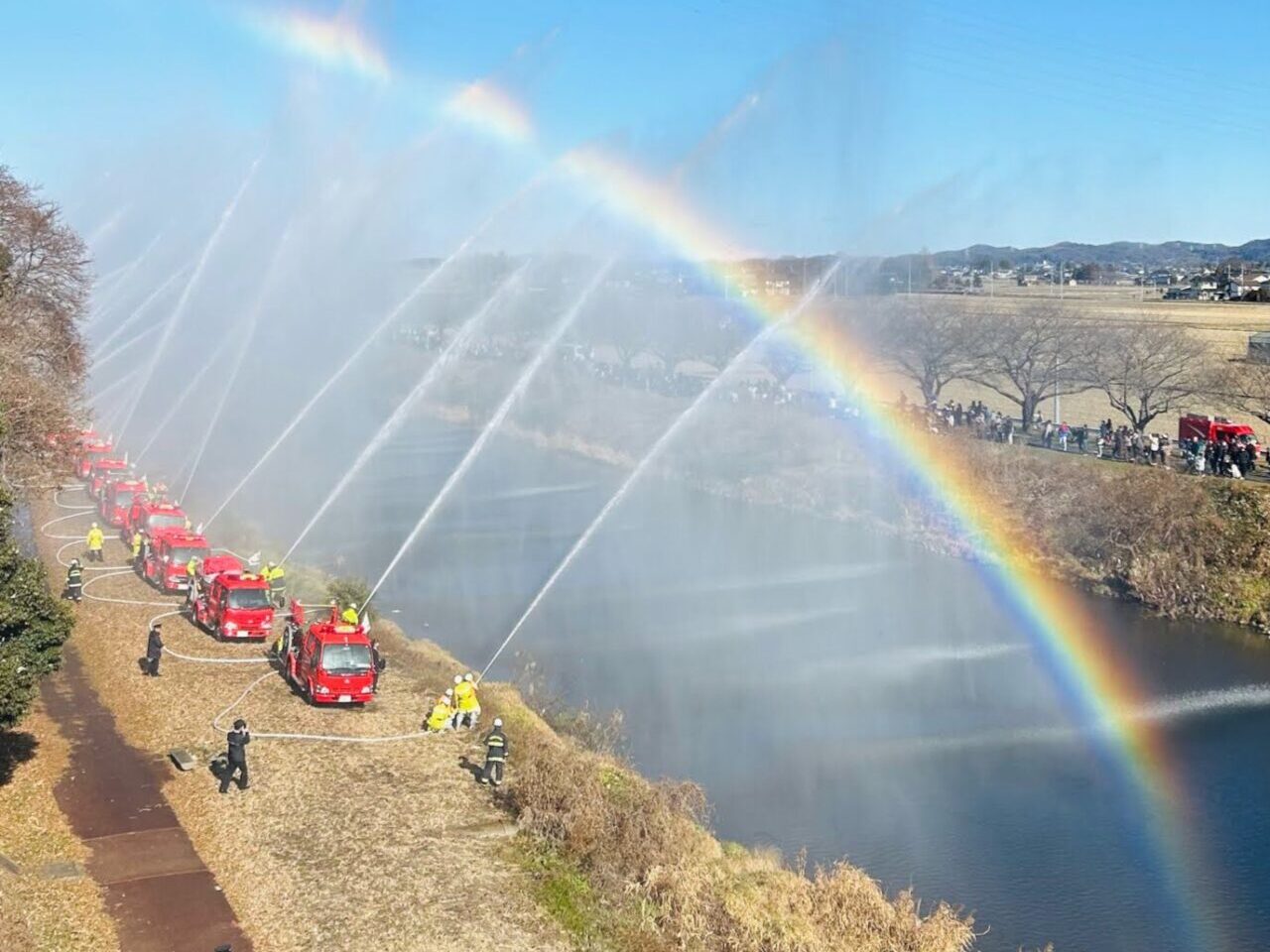 筑西市消防団出初式