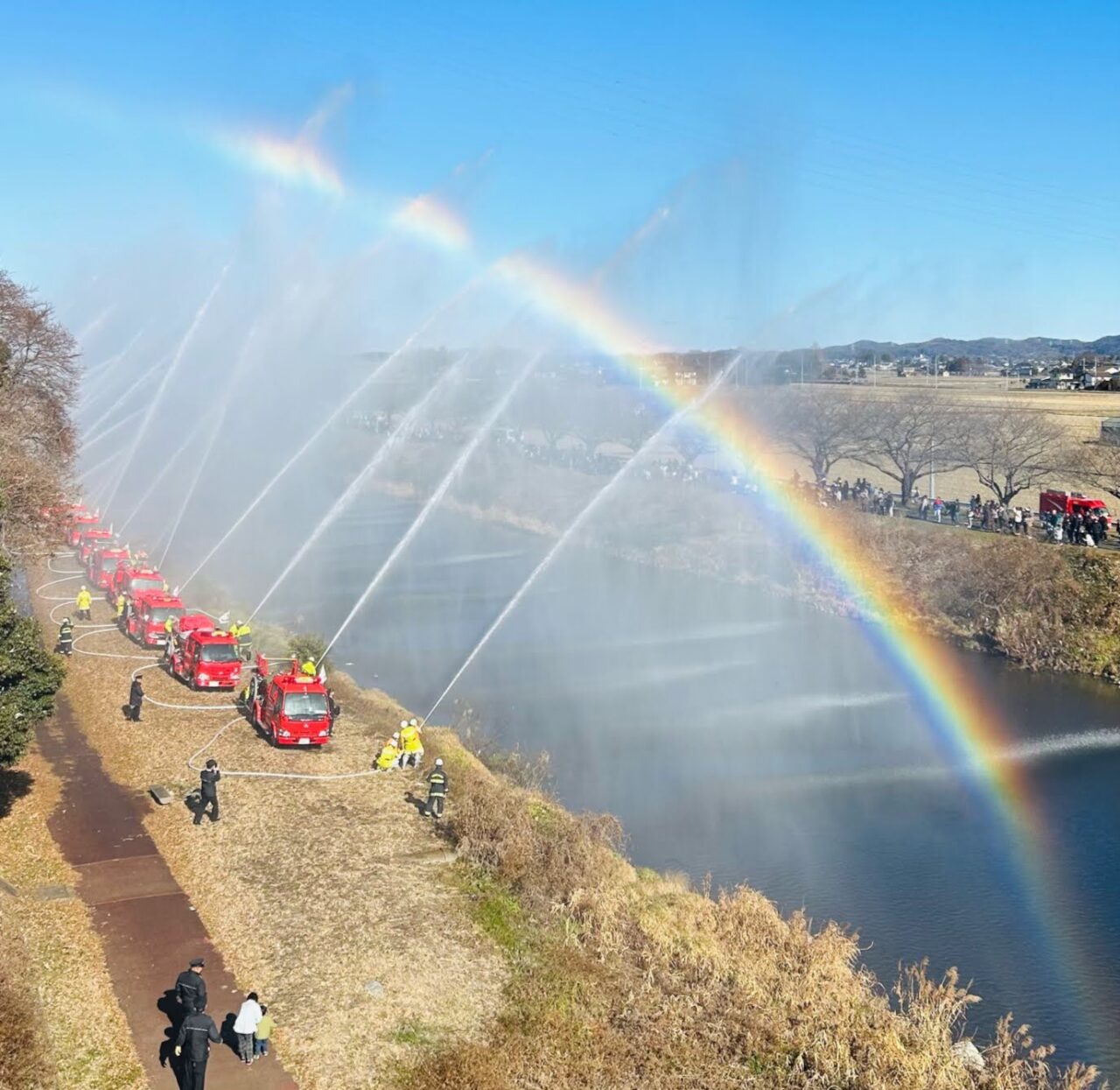筑西市消防団出初式