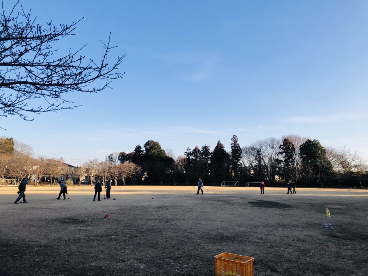 明野公民館中央広場