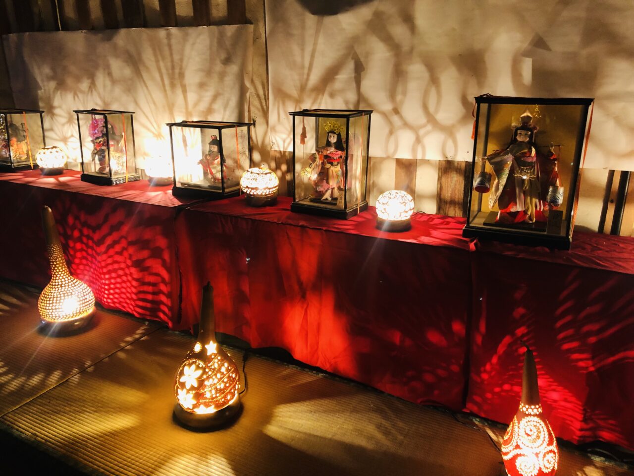 ひょうたんランプ